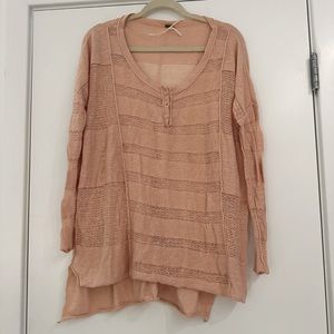Free People Oversized Knit Sweater